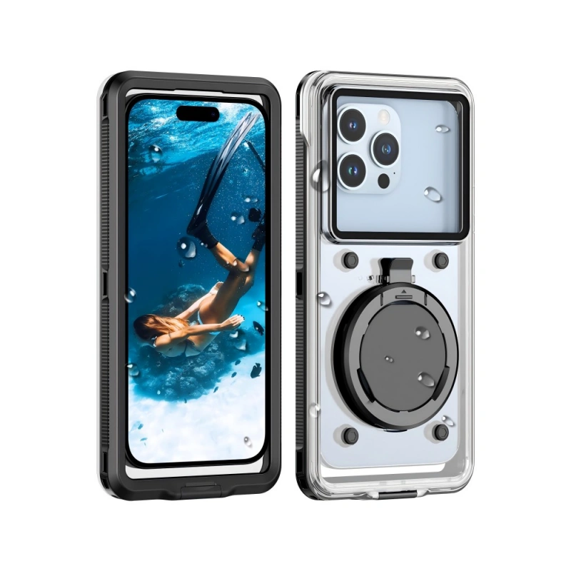 Fully enclosed waterproof phone case