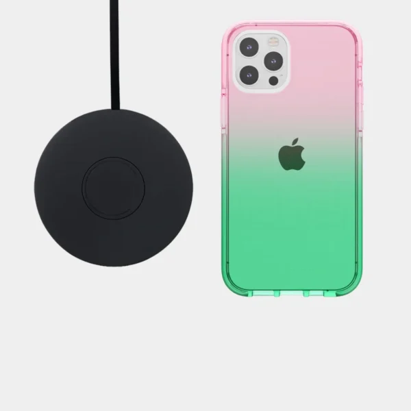Hard Green Pink Gradient Phone Case 3