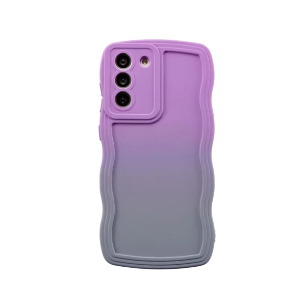 Neon Gradient Blue & Red Phone Case 3
