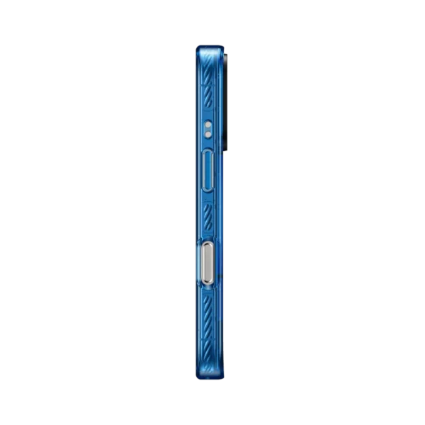 Blue Clear MagSafe Phone Case 3