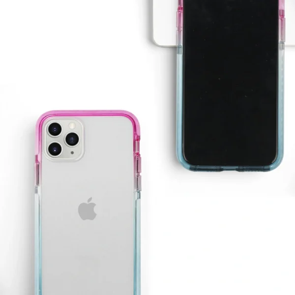 Pink Aqua Gradient Phone Case 5