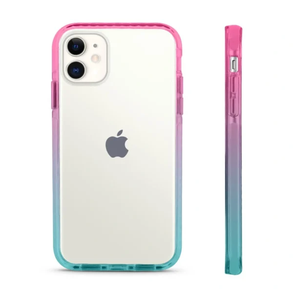 Pink Aqua Gradient Phone Case 4