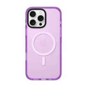 Purple clear phone case 1