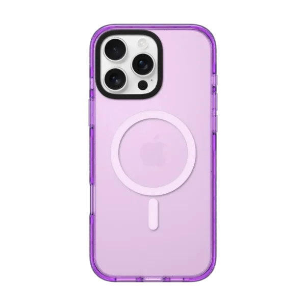 Purple clear phone case 1