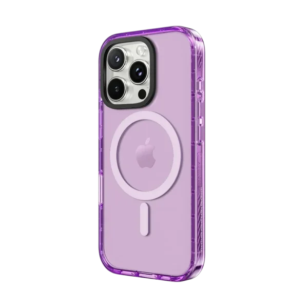 Purple clear phone case 2
