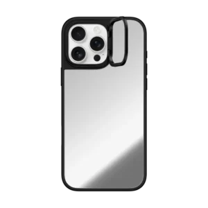 Small black-framed mirror phone case 1