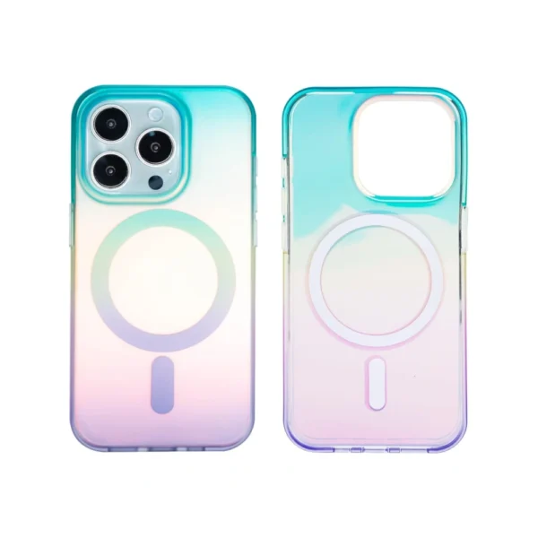 Soft TPU Gradient Phone Case MagSafe Compatible 4