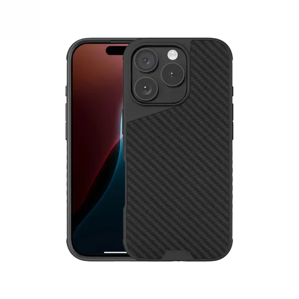 Aramid Fibre leather phone case 3