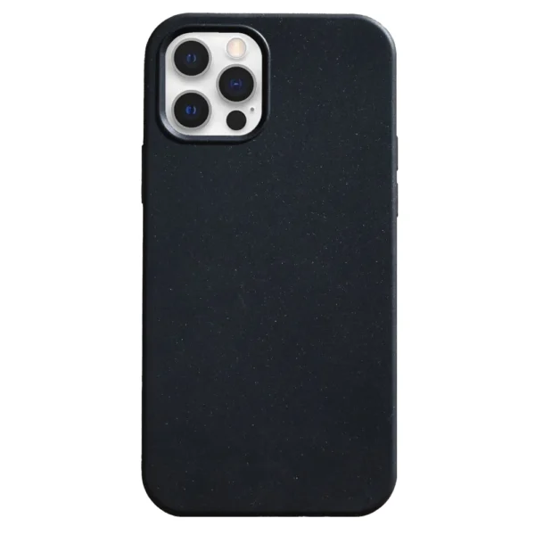 Black Plant Based eco-friendly phone case