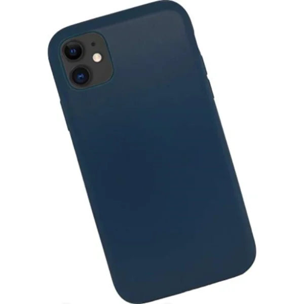 Blue wheat straw and soft TPU eco-friendly phone case