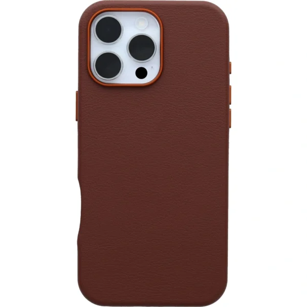 Brown Cactus-BasedLeather Phone Case