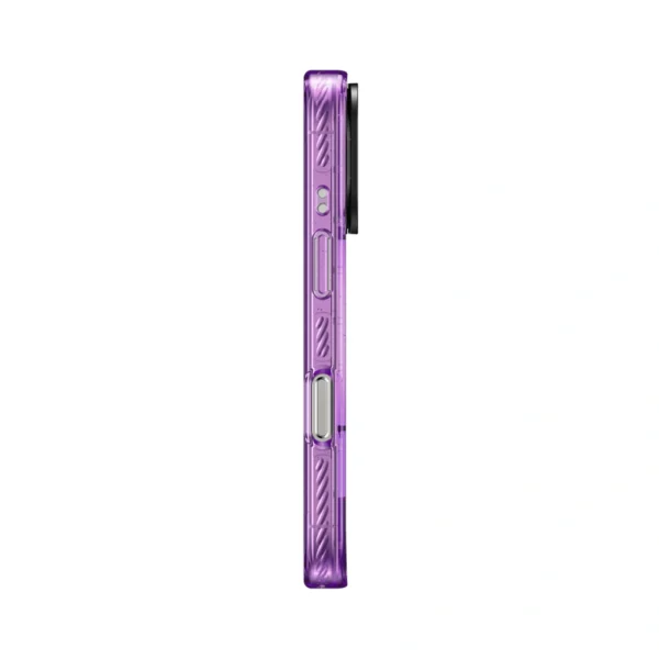 Purple stand clear phone case (3)