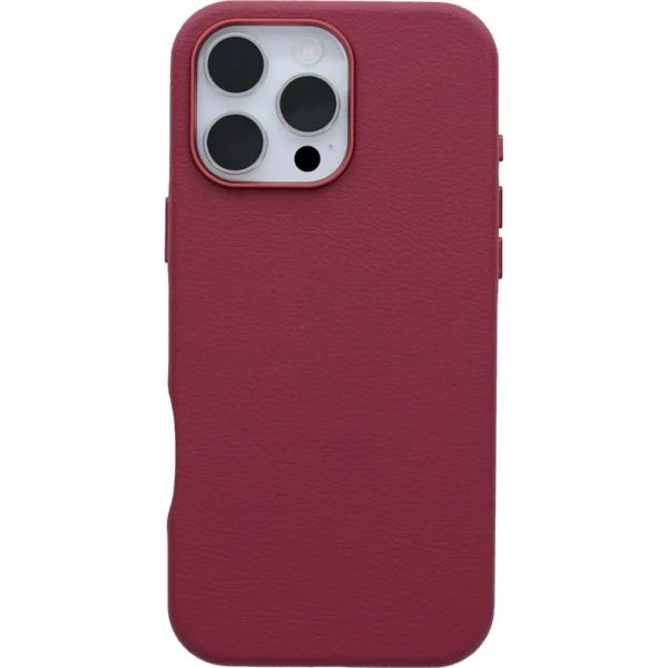 Red Cactus-BasedLeather Phone Caser