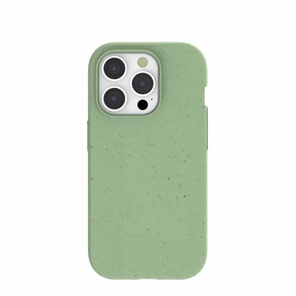 Sage Green Flaxstic eco-friendly phone case