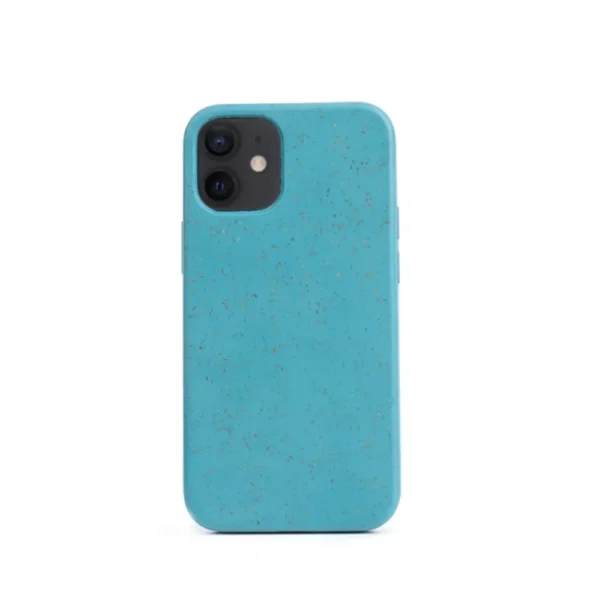 blue PLA PBAT eco-friendly phone case