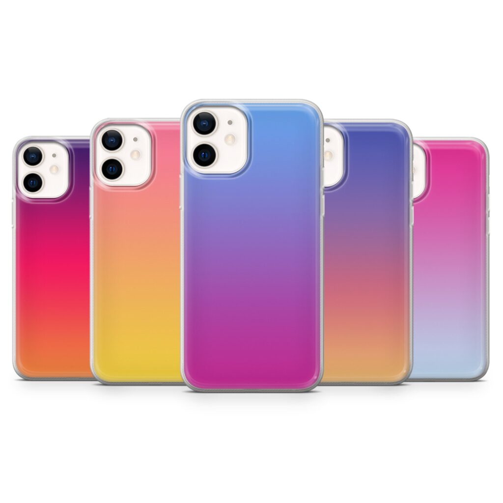 gradient phone cases