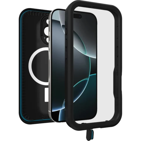 Black Recycled MagSafe Waterproof Phone Case（3）