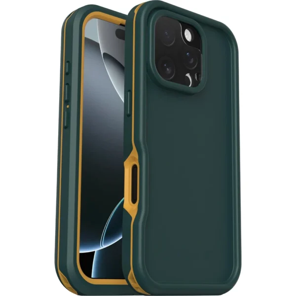 Green Recycled Plastic Waterproof Case with MagSafe（2）