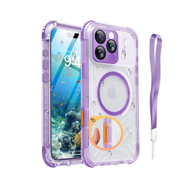 Waterproof Phone Case Built in Camera Control (2)