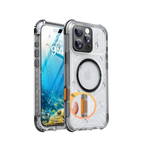 Waterproof Phone Case Built in Camera Control (3)