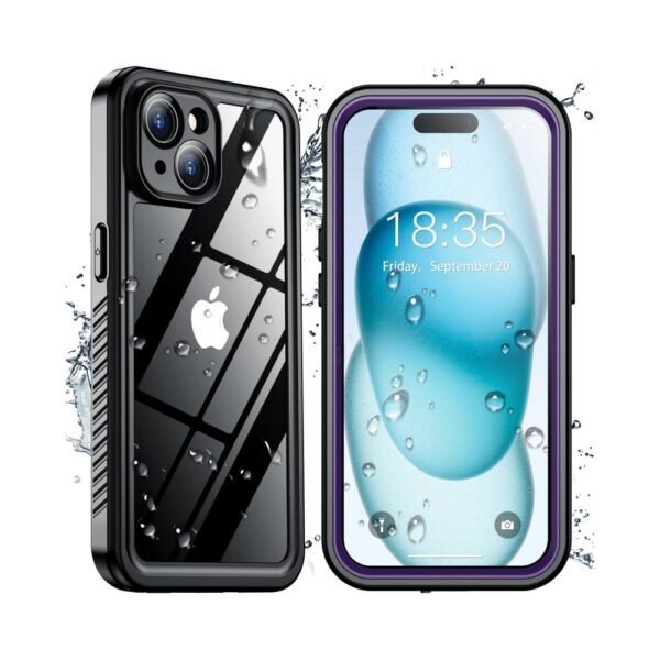 Waterproof Phone Case Built-in Lens & Screen Protector (5)