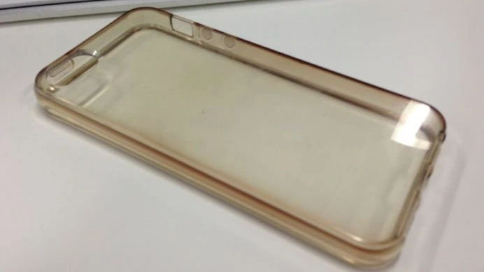 yellowing clear phone case