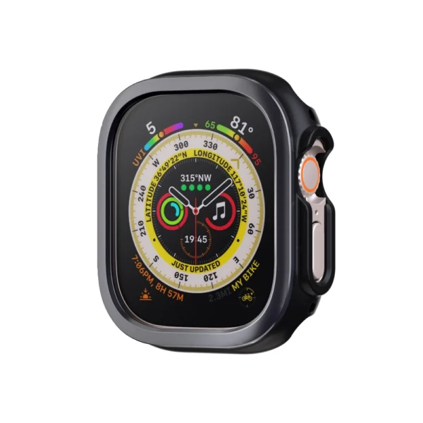 Black Drop-Proof Apple Watch Case (2)