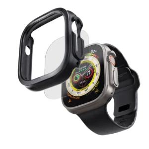 Black Drop-Proof Apple Watch Case