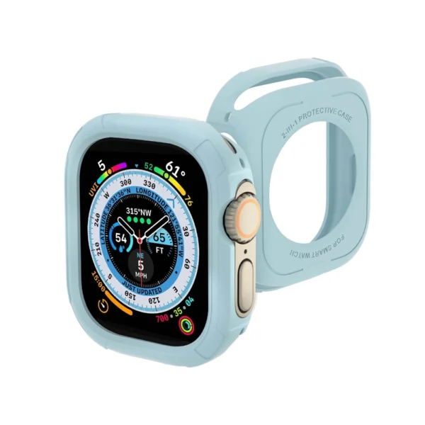 Blue Ultra Thin Soft TPU Apple Watch Case