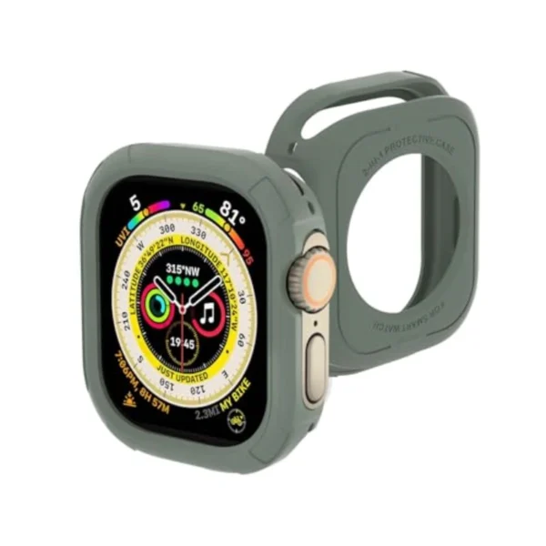 Green Ultra Thin Soft TPU Apple Watch Case
