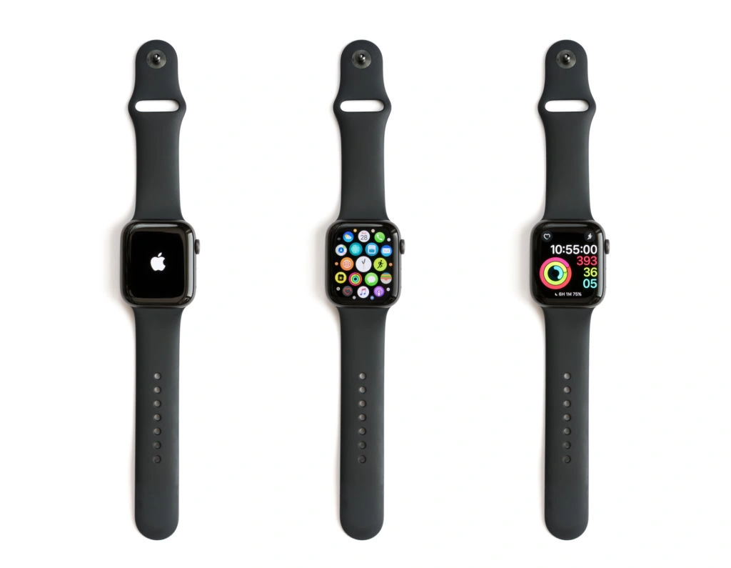 silicone apple watch bands