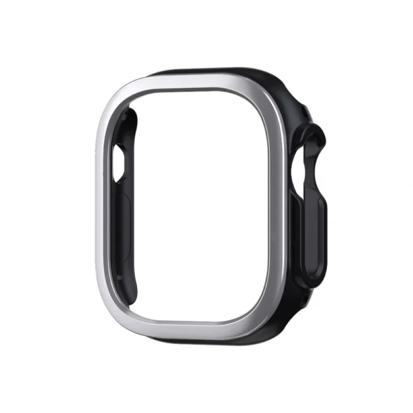 Silver Drop-Proof Apple Watch Case