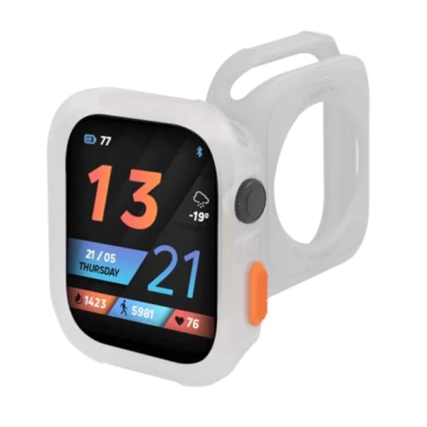 White Ultra Thin Soft TPU Apple Watch Case