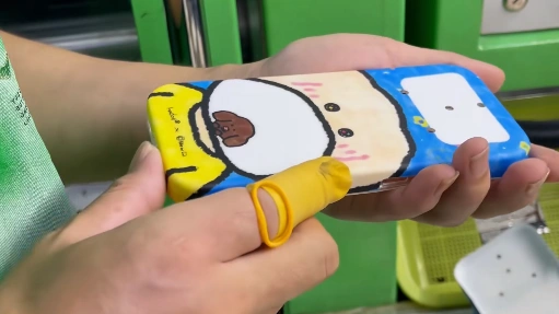Quality inspection of IMLIMD phone cases
