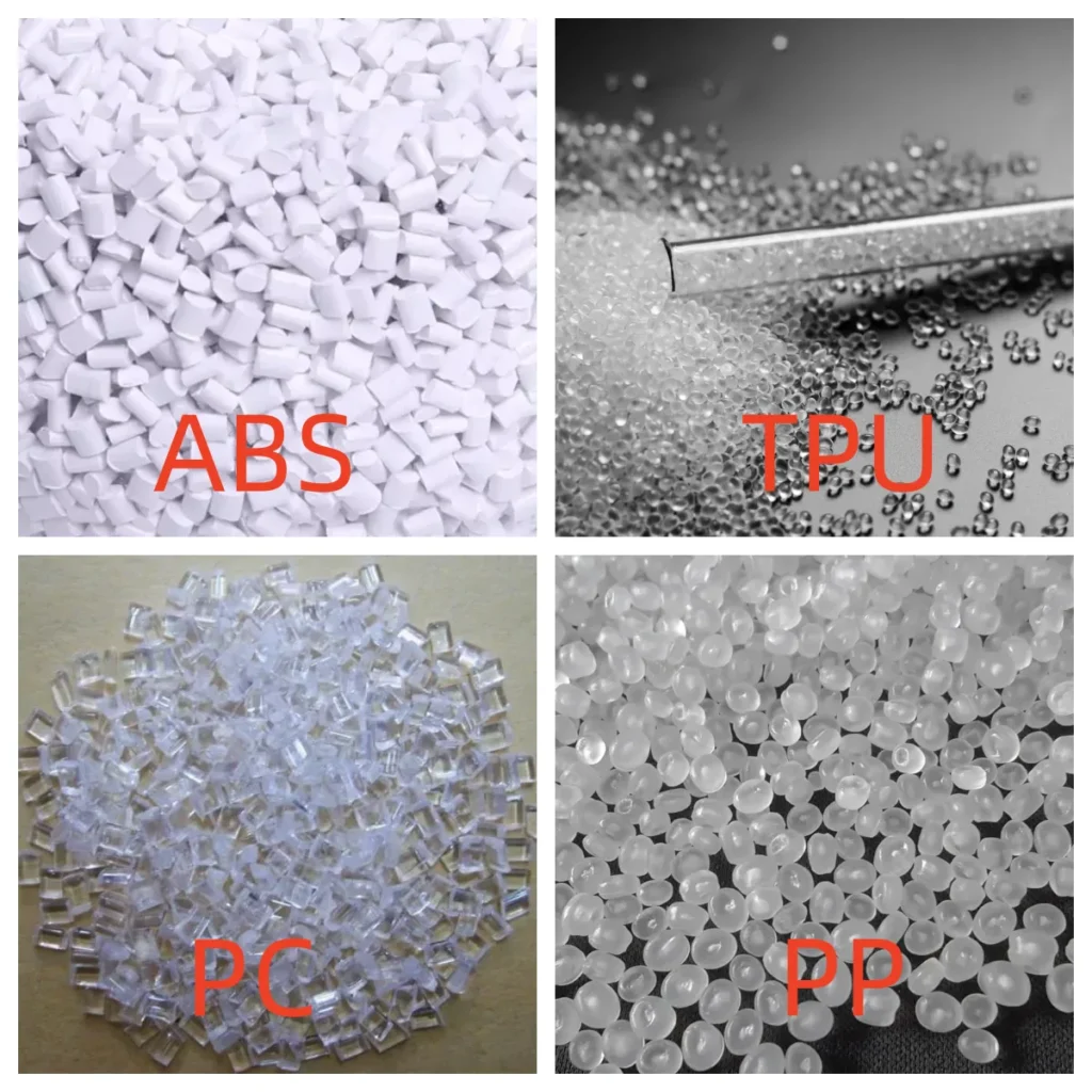 common phone case materials-abs,tpu,pc,pp