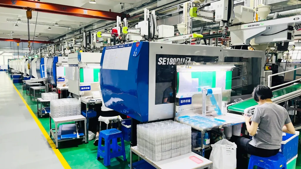 Injection molding for mass production