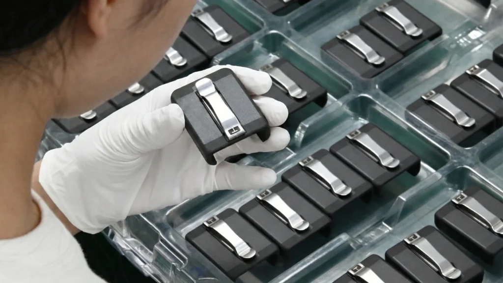 insulin pump case with Built-in Metal Belt Clip