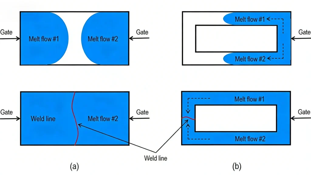 what is weld line in injection molding