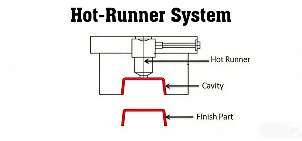hot runner injection molding system