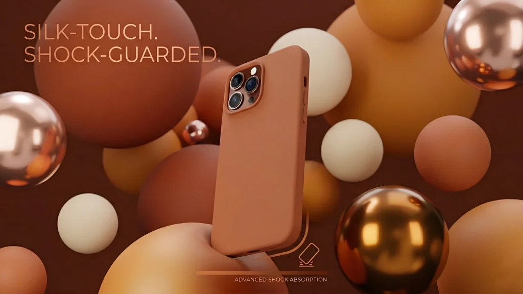 Flexible Silicone Phone Case Material