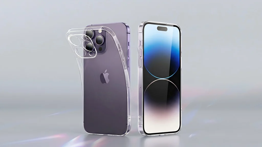 Transparent TPU Phone Case Material