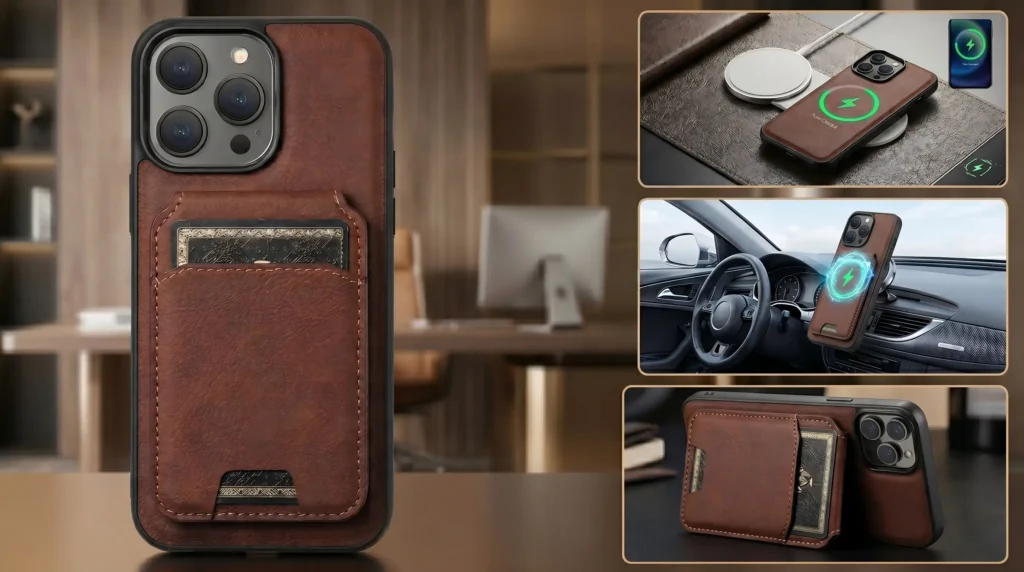 magnetic phone case wallet