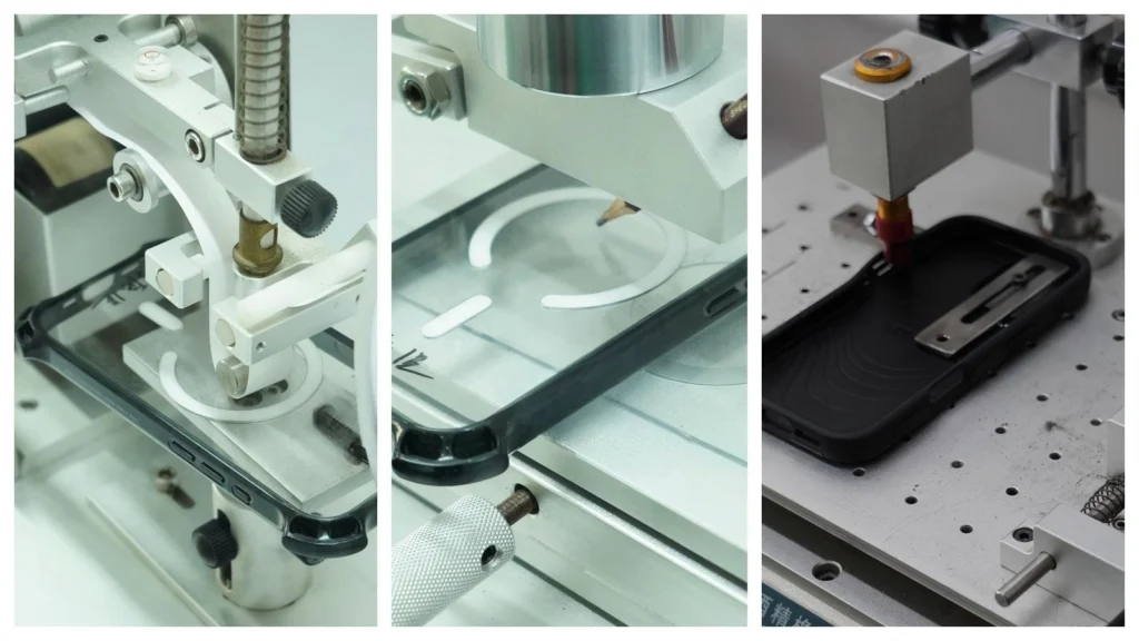 quality control testing in phone case manufacturing