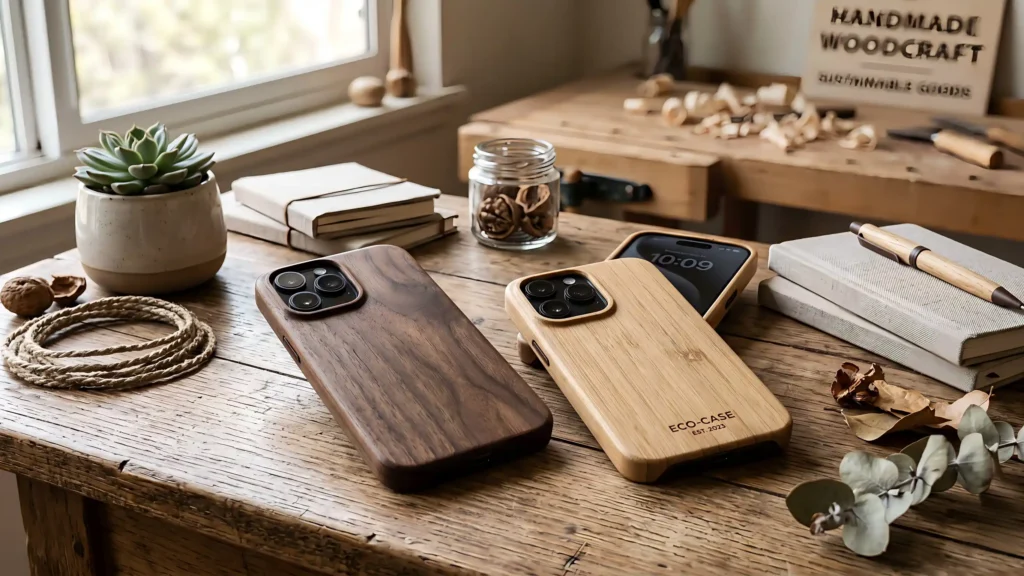 wooden phone Cases