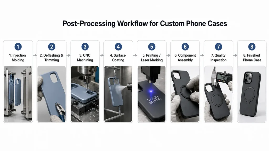Post processing workflow
