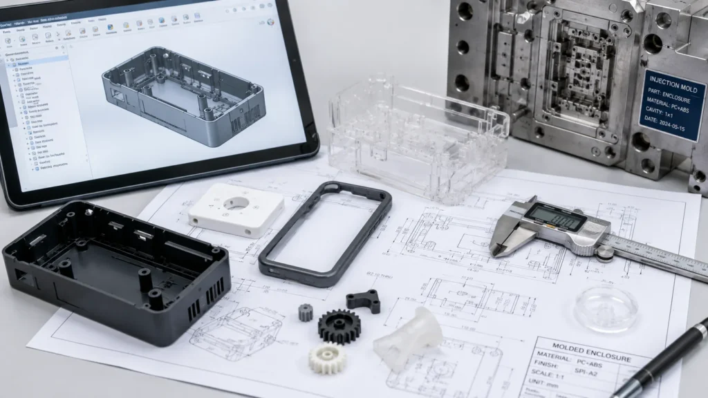Injection Molding Wall Thickness: Materials & Design Tips