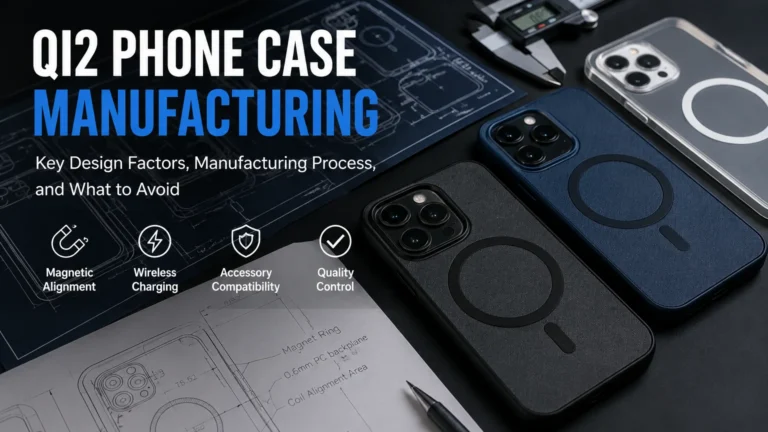 Qi2 Phone Case Manufacturing: Magnetic Charging & Design