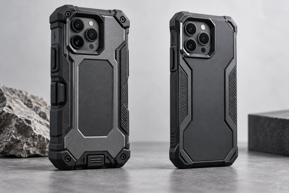 OtterBox and UAG rugged protective phone cases