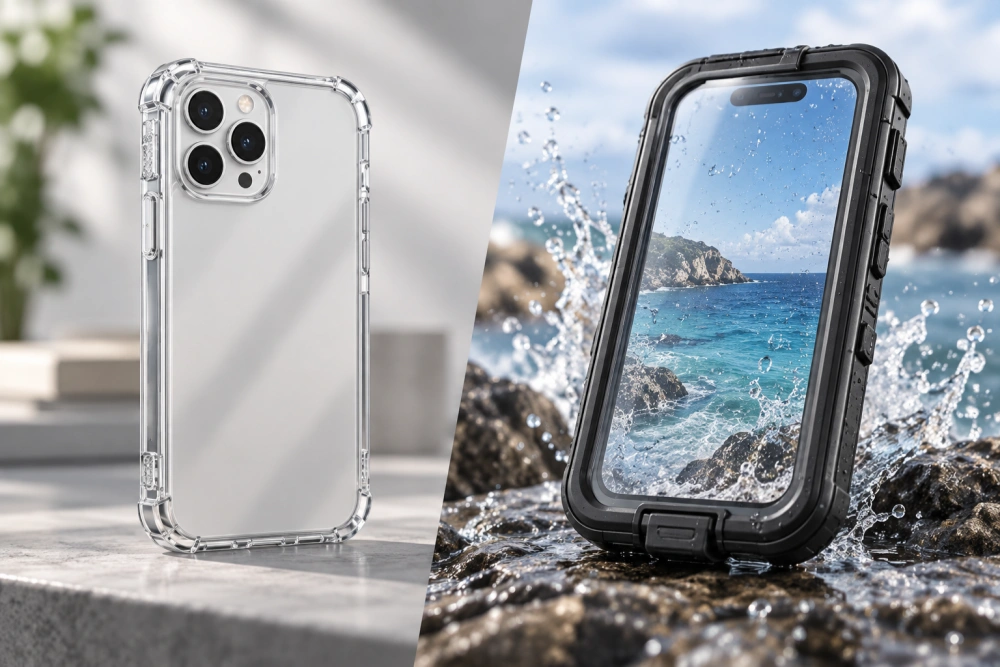 Spigen protective case and LifeProof Frē waterproof case